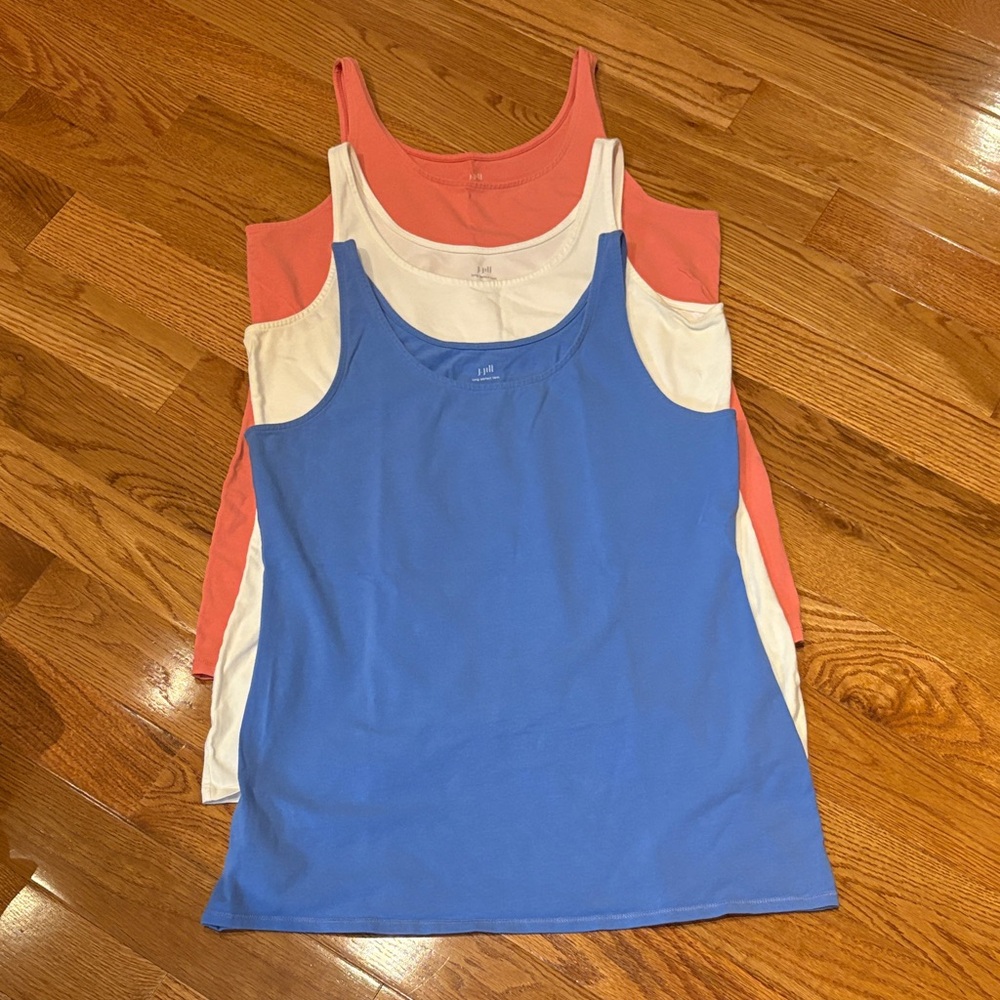 J. Jill Tunic Length Perfect Tank Trio